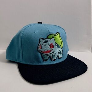 Pokemon Blue and Black Bulbasaur Kids Hat